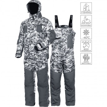 Костюм зимний NORFIN EXPLORER CAMO 06 р.XXXL Костюм зимний NORFIN EXPLORER CAMO 06 р.XXXL